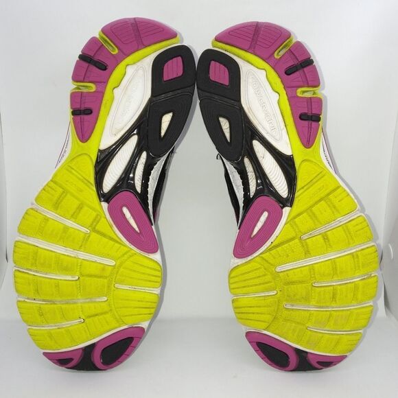 Saucony Glide 7 Running Sneakers Women's Size 10 Black, Green, Purple - Picture 7 of 8